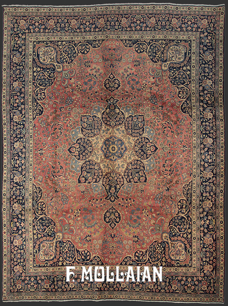 Semi-Antique Persian Khoy Carpet n°:69678507
